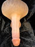 RM 524 - 6" GenderMender - Hard - Original Scrotum- 3/4" Bumps Fascination Sleeve - Color 3084 - READY TO SHIP Not Customizable