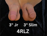 4RLZ Slim 3 inch, 4 inch, and 5 inch - Ideal for SuperSoft Packing - Over 200 Skin Tones