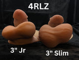 4RLZ Slim 3 inch, 4 inch, and 5 inch - Ideal for SuperSoft Packing - Over 200 Skin Tones