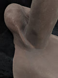 RM 748-DISCOUNTED 7" 4RLZ Girthy- Hard- Dual Texture- Amazeballs - Color 3107+B6- READY TO SHIP, Not Customizable