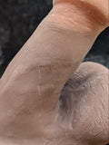RM 759- DISCOUNTED 4" GenderMender- Supersoft - Original Scrotum - Color 3077+B6+R8- READY MADE, Not Customizable