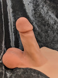 RM 757-  4" GenderMender-Hard- Original Scrotum - Color 3074+R4-READY TO SHIP, Not Customizable
