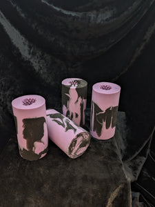 LIMITED EDITION- 3/4" Bumps Fascination Sleeve - Lilac Ink Blot