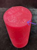 DISCOUNTED 1" Bumps Fascination Sleeve- Hot Pink/Red